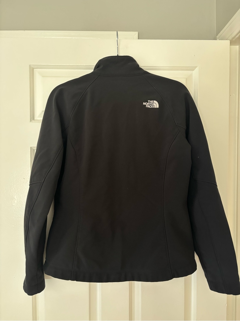 The North Face Apex Soft Shell Jacket Women's Medium Black Full Zip Fleece Lined - Picture 5 of 8